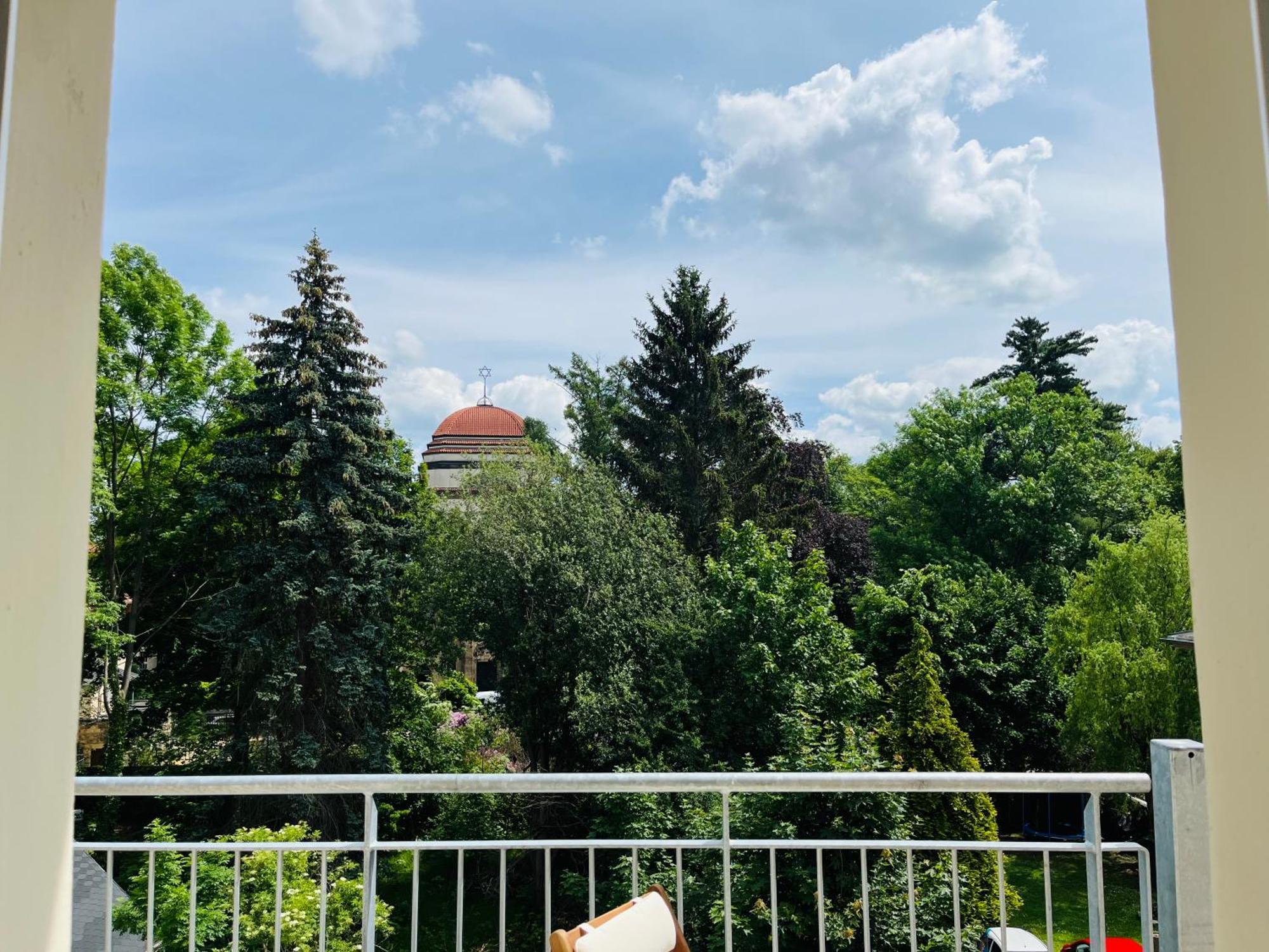 Filmap-Charmant-Modern-Zentral-Balkon-Beamer-Spieletisch Görlitz Buitenkant foto